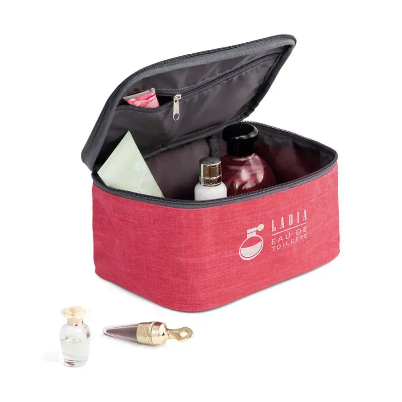 ELIZA Kulturbeutel 300D in Süßem Rosa - Praktisch & Schick