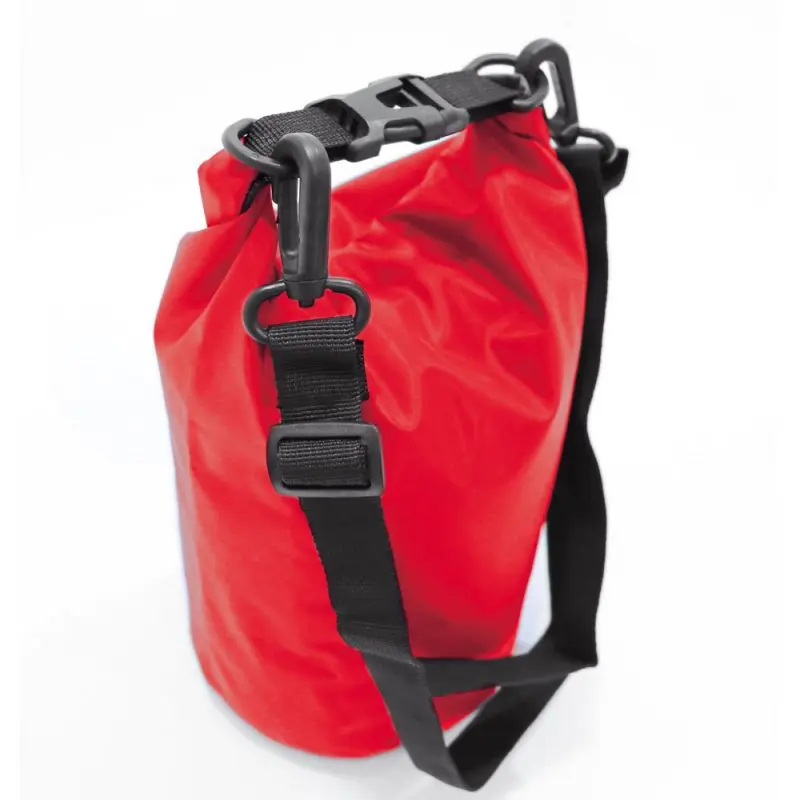 VOLGA Wasserdichter Rucksack aus Plane – Leuchtend Rot