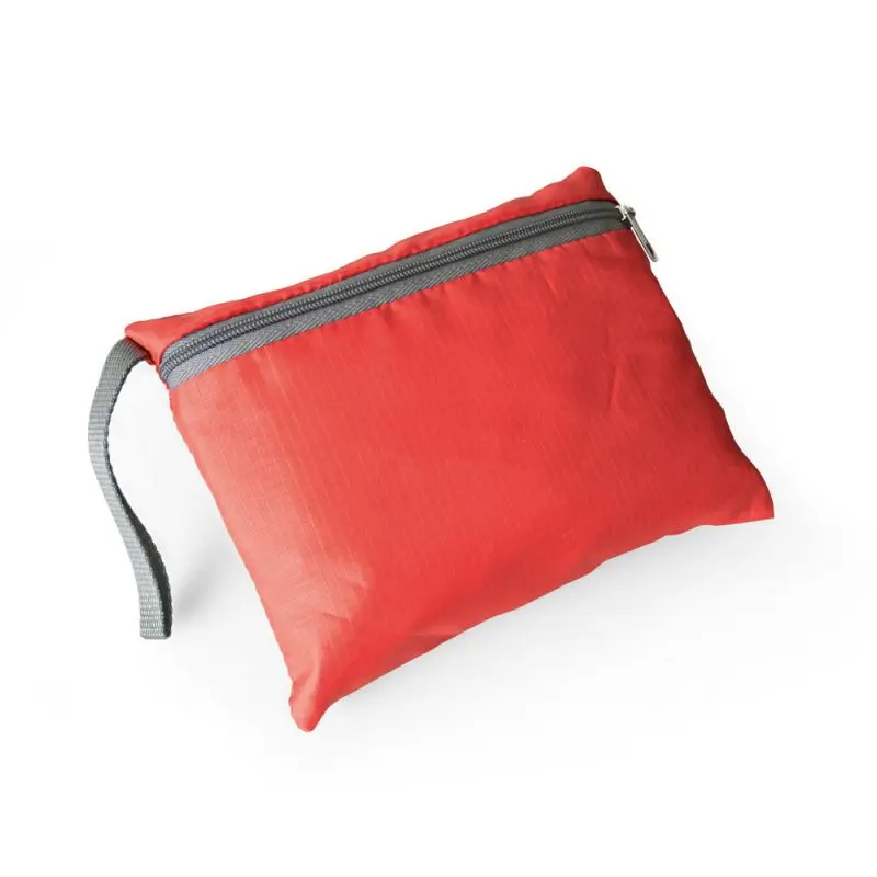 BARCELONA Kompaktrucksack aus Ripstop 210D – Rot, Faltbar