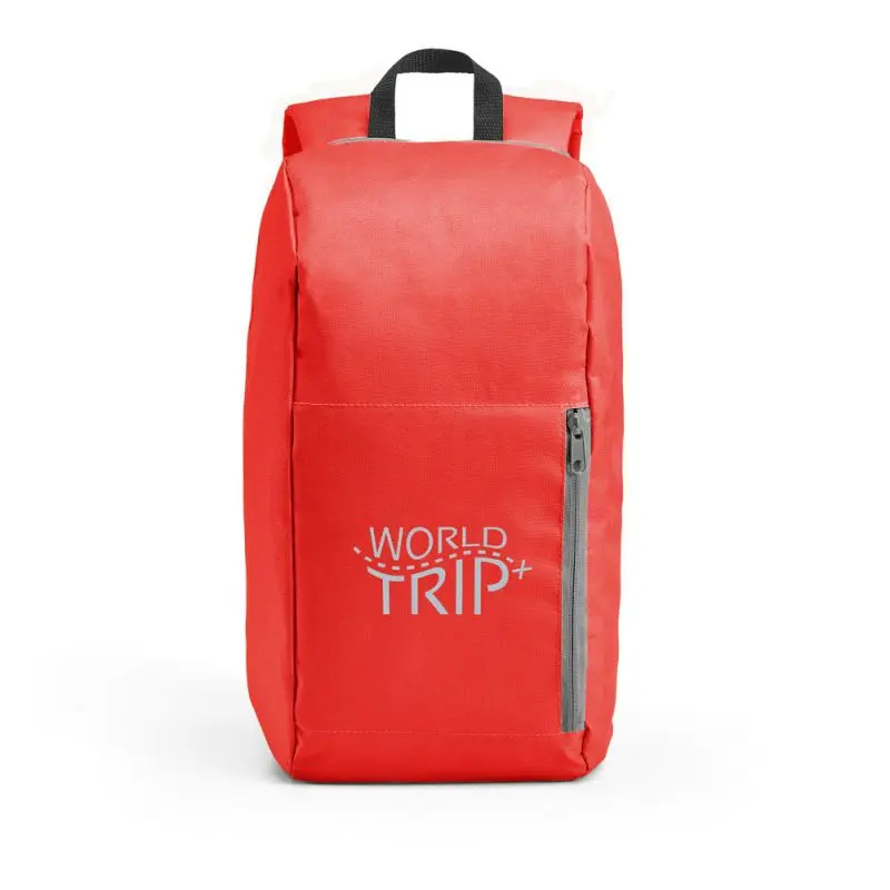BERTLE Alltagsrucksack 600D – Robust & Leuchtend Rot