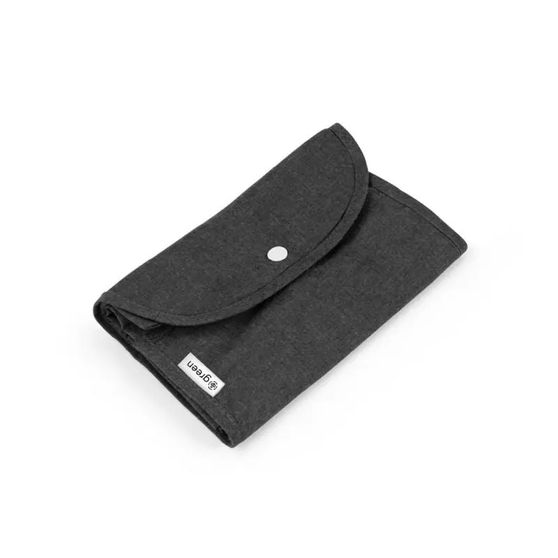 SIENA Schwarze Tragetasche aus Baumwolle & Recycelter Baumwolle (140 g/m²), Umweltfreundlich & Stilvoll