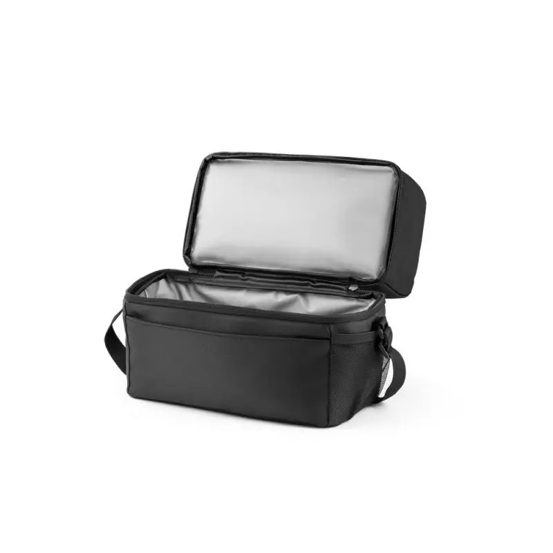 ZIPPERS COOLER Robuste Kühltasche, 7L aus 300D/840D Jacquard, Schwarz