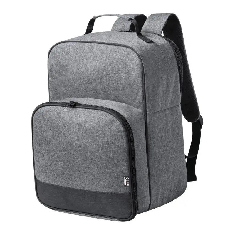 Kazor RPET Picknick Cooler Backpack - Grau: Stilvoll, Praktisch, Nachhaltig - Kühlung für Unterwegs