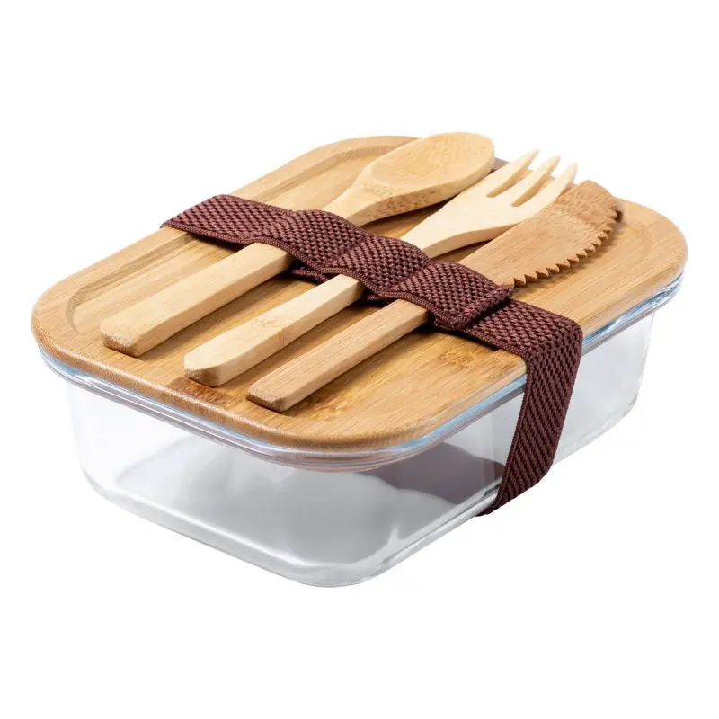 Bejar Glas-Lunchbox Natur Transparent, Frischhaltebox – Klar & Ökologisch