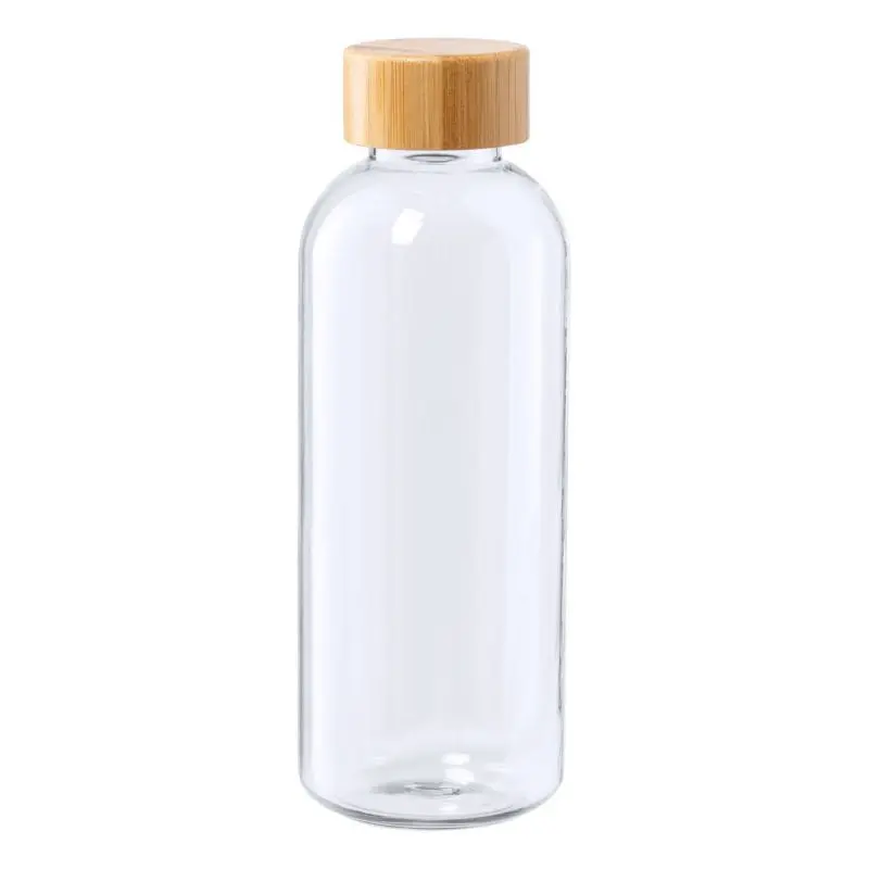 Solarix Nachhaltige RPET Flasche, 600ml - Natur Transparent
