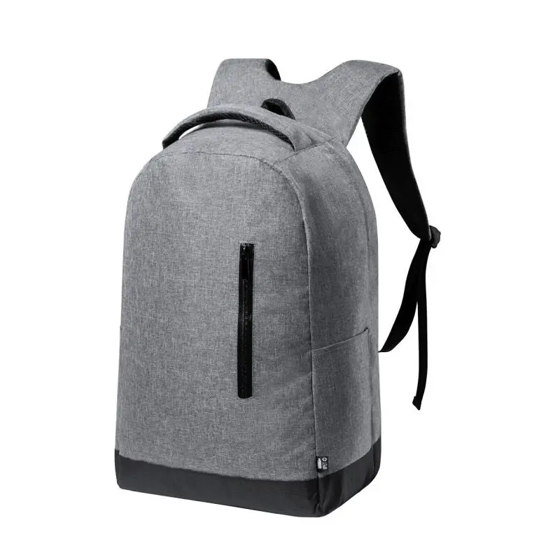Bulman RPET-Rucksack in Aschgrau - Umweltfreundlich & Stilvoll