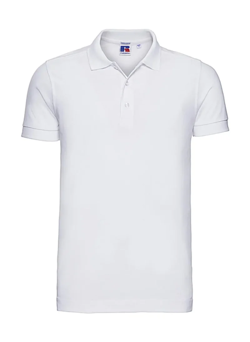 Men`s Fitted Stretch Polo