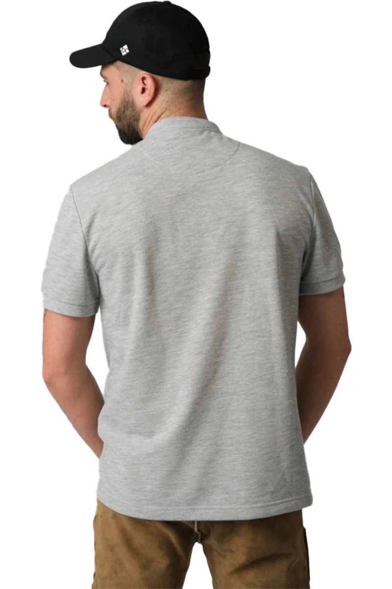 Herren Polo-Shirt Edelweiß