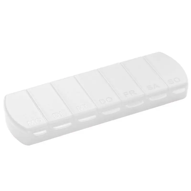 Aufbewahrungsdose Seven Days – Transparent-milchig, praktische und stilvolle Lösung zur Organisation
