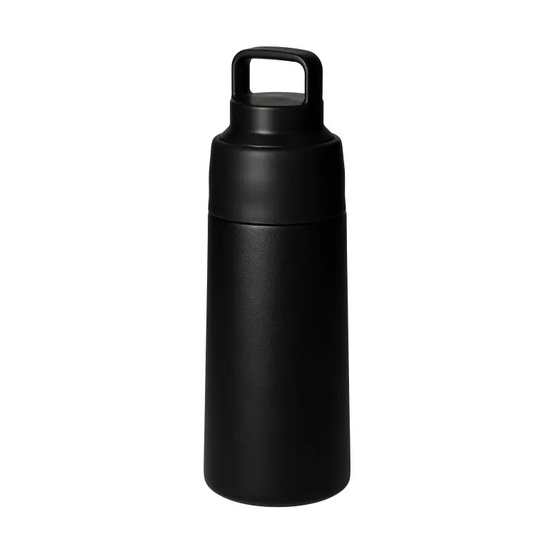 Ampato 480 ml Vakuumflasche, Elegant - Tiefschwarz
