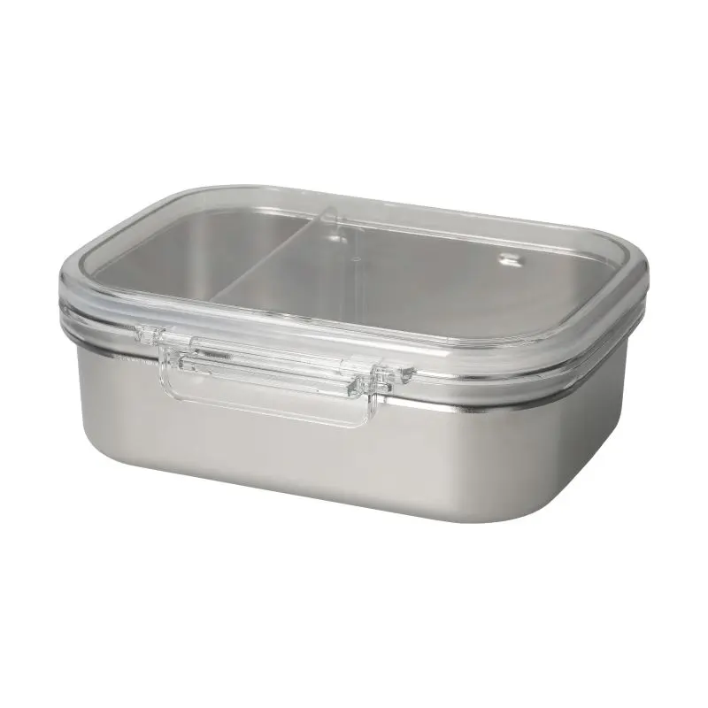 Vorratsdose Storage 1,0 l - Silber Transparent Stilvoll & Funktional Premium Aufbewahrung