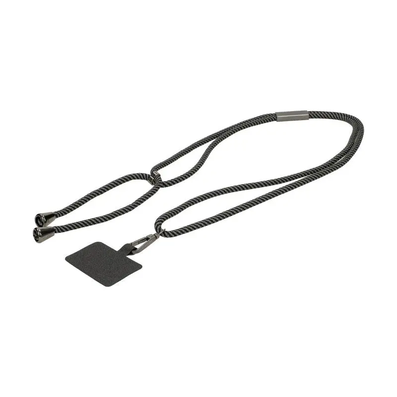 Universale Handykette in Schwarz-Grau - Stilvoll & Praktisch