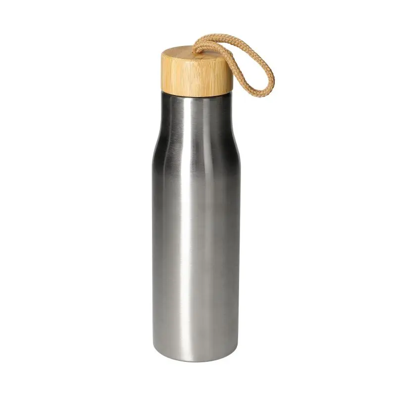 Kopenhagen Wasserflasche, 500ml, Edelstahl in Silberfarbe – Ideale Hydrationslösung