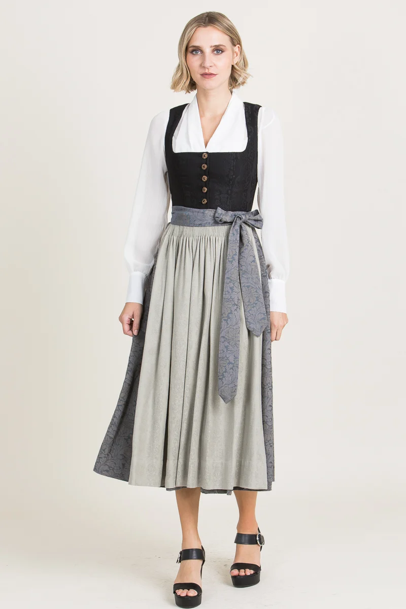 Gottseidank Dirndl Helene schwarz/chamois