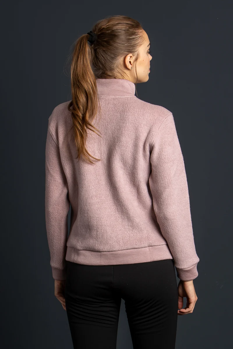Houdini Half Zip Pulli Alto pink