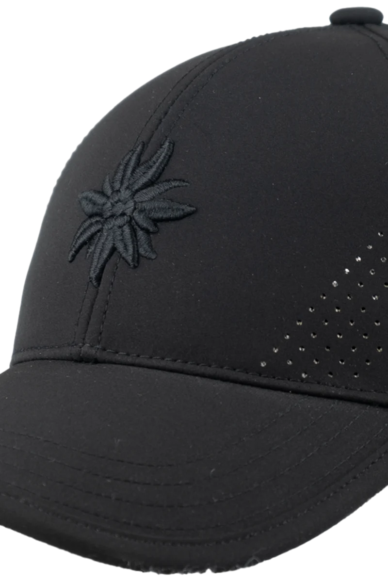 Unisex Curved-Cap mit Edelweiß-Design für Outdoor und Sport