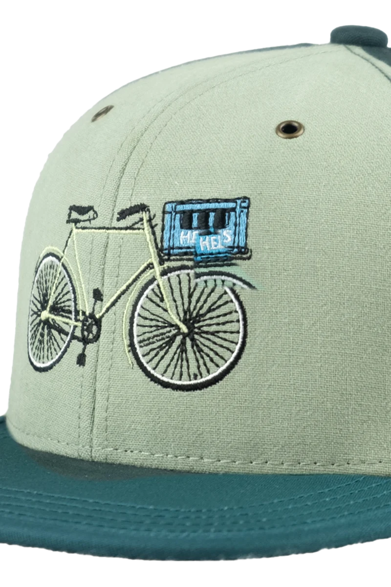 Unisex Cap 'Expresslieferdienst' aus Baumwolle und Leinen