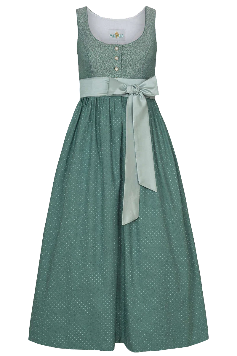 Umstandsdirndl mit Leinen