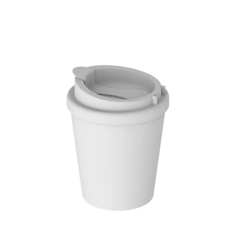 Premium Plus Kaffeebecher Small 250ml in Weiß: Kompakt & Elegant