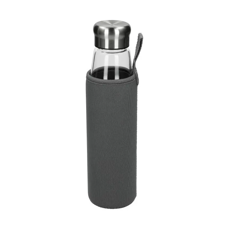 Life Schutzhüllengeschützte Glas-Trinkflasche 700 ml - Klar