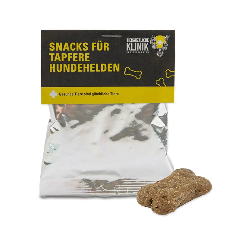 Hunde-Leckerli-Pack mit anpassbarer Werbekarte – Ideal für Promotion & Geschenke