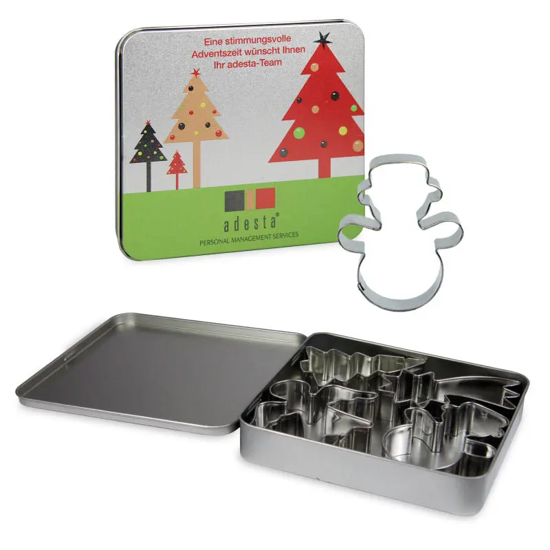 Vielseitiges Backförmchen-Set für Kuchen und Kekse, robust und wiederverwendbar