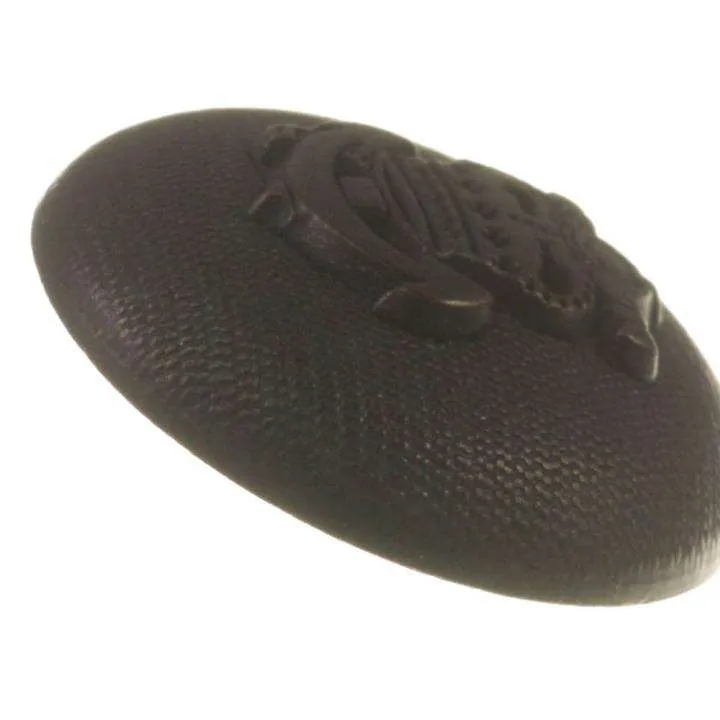 Metallknopf Wappenmotiv Schwarz – Uniformknopf MK-550SCHWARZ