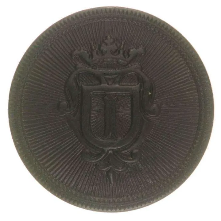Metallknopf Wappenmotiv Schwarz – Uniformknopf MK-51SCHWARZ