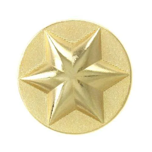 Metallknopf Wappenoptik Gold – Uniformknopf MK-199G