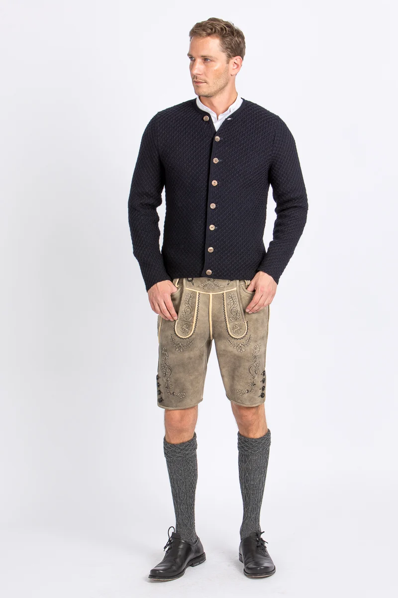 Gottseidank Strickjanker Xaver tintenblau