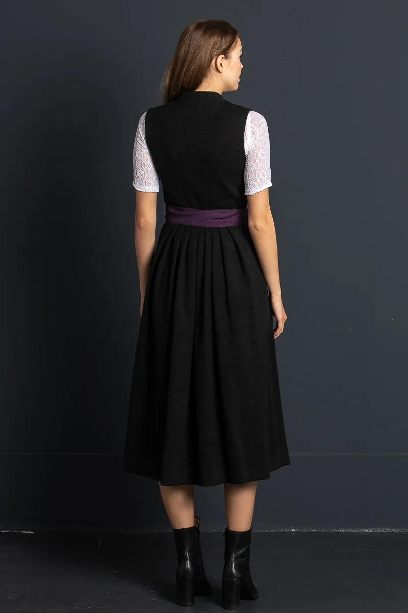 Almliebe Dirndl Bräurosl schwarz