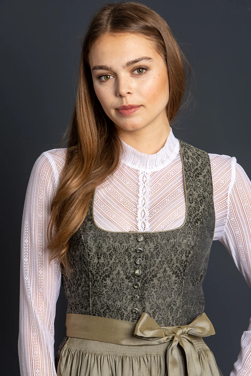 Wenger Dirndlbluse Lisbeth Spitze