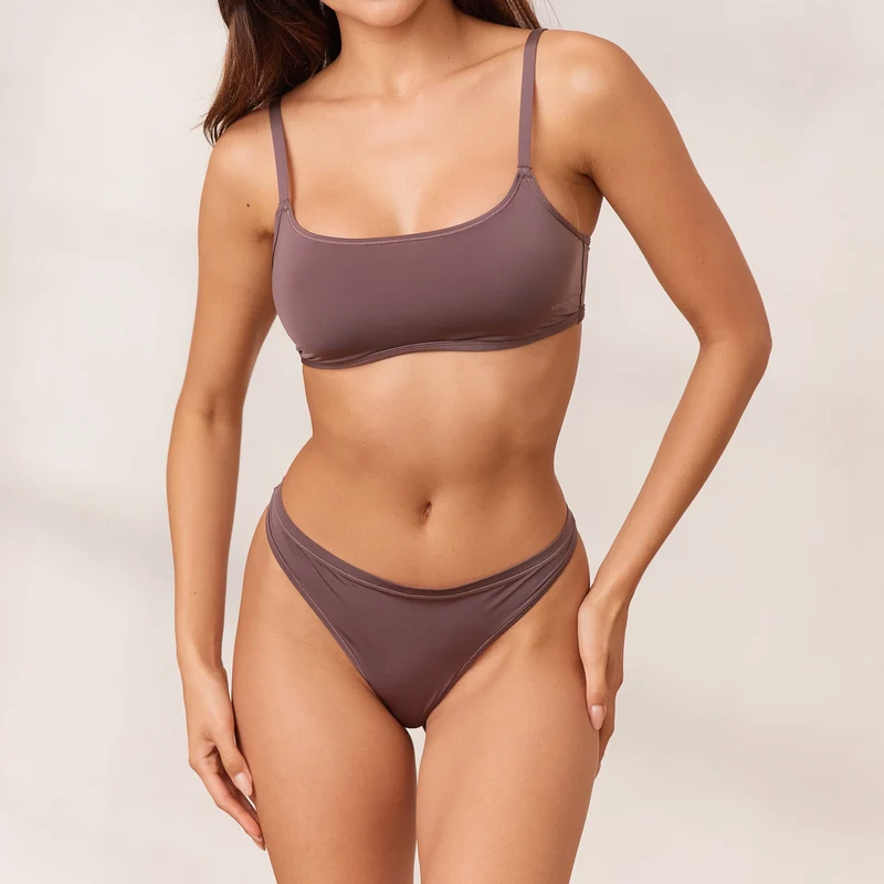 Barely There Bralette - Blaubeere