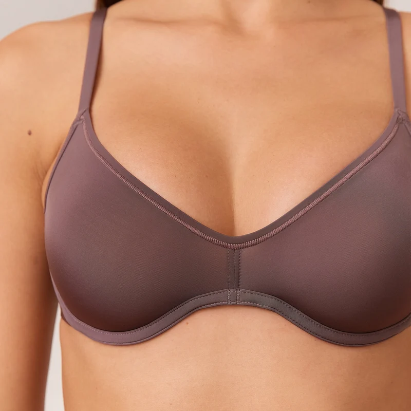 Barely There Plunge BH - Blaubeere