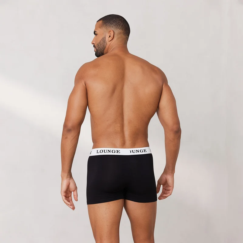 Everyday Herren-Boxer (3er Paket) - Schwarz