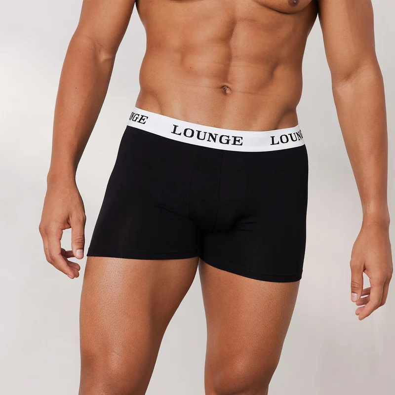 Everyday Herren-Boxer (3er Paket) - Schwarz