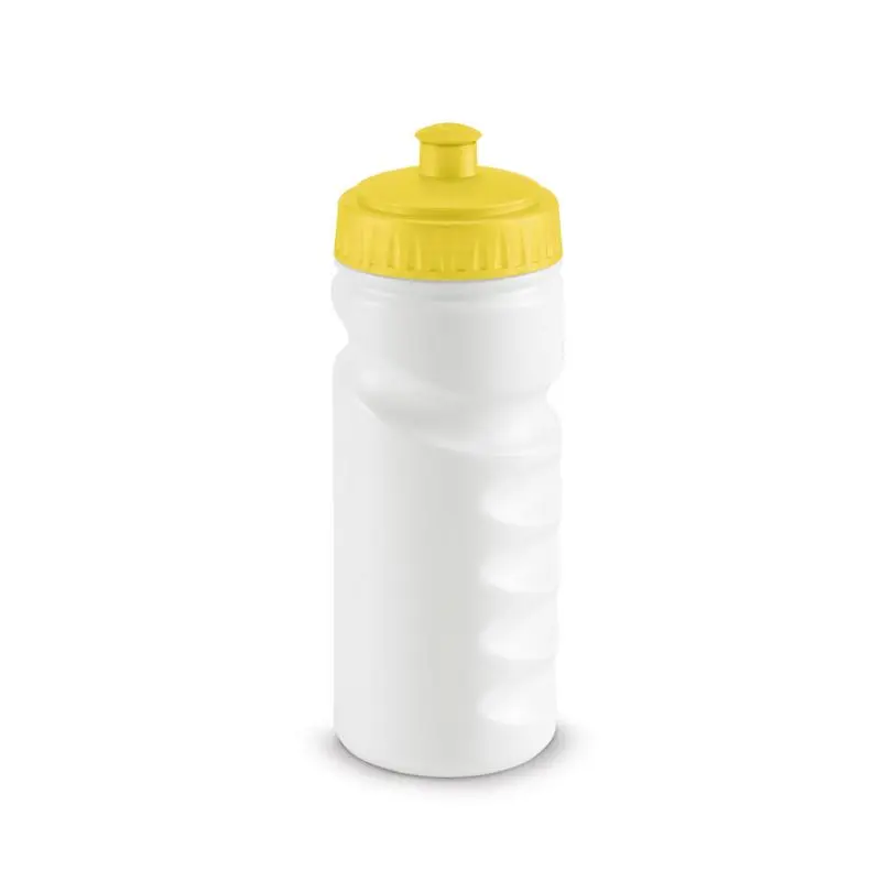 LOWRY HDPE Sportflasche, Leuchtend Gelb, 530 ml, Langlebig & Sicher