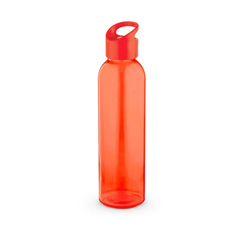 PORTIS GLASS Glasflasche mit rotem PP-Verschluss 500 ml - Stilvoll & Praktisch