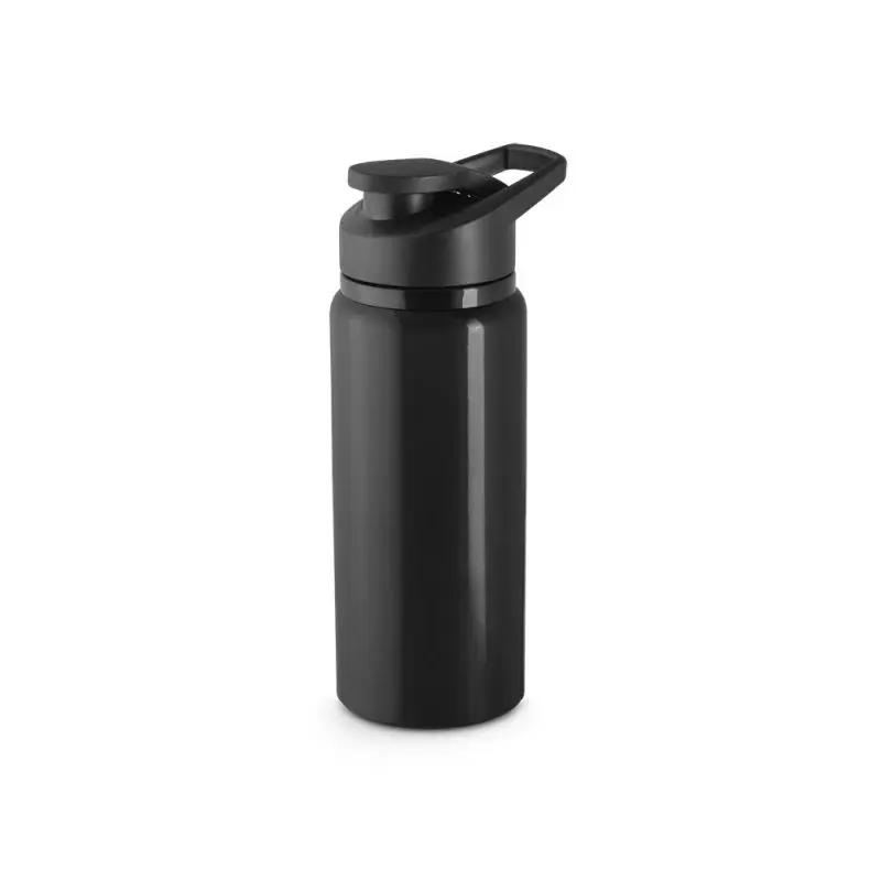 SHAWN Sport-Trinkflasche aus 90% wiederverwertetem Aluminium - 500ml Schwarz