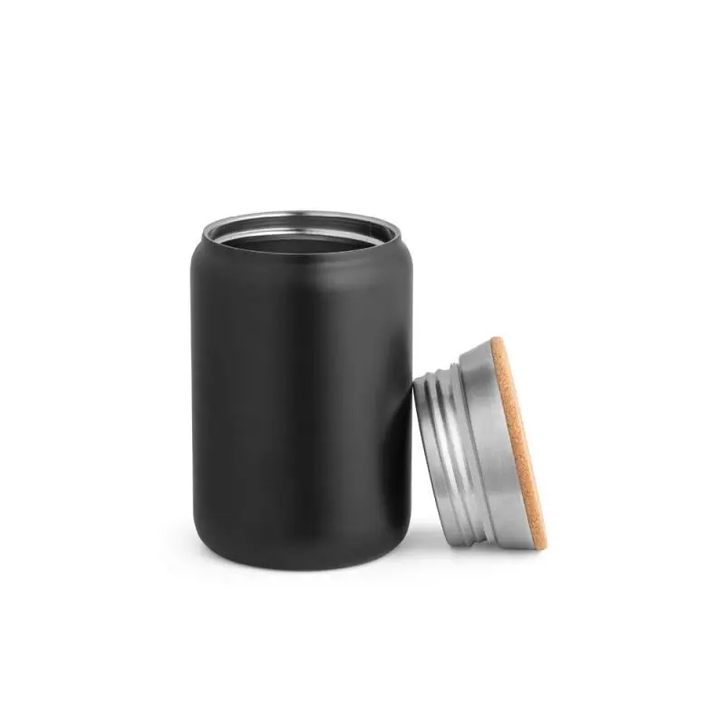 LAVINE 350 Isolierbecher aus Edelstahl 350 ml in Schwarz – Kompakt & Robust