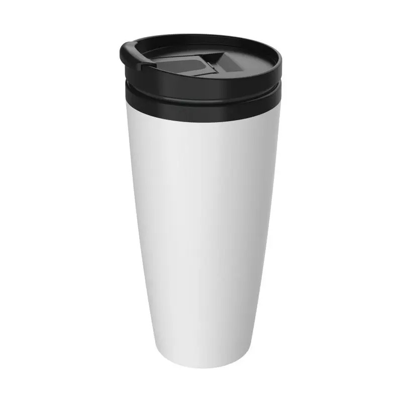 Coffee To Go Isolierbecher 350 ml in Weiß, Ideal für Unterwegs & Stilvoll