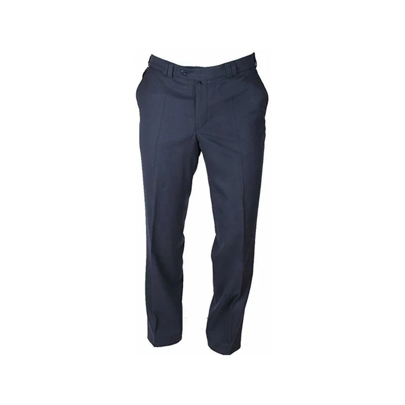 Luigi Morini Stoffhose marineblau