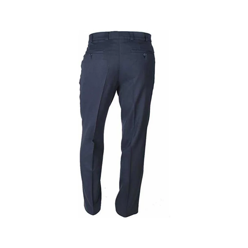 Luigi Morini Stoffhose marineblau