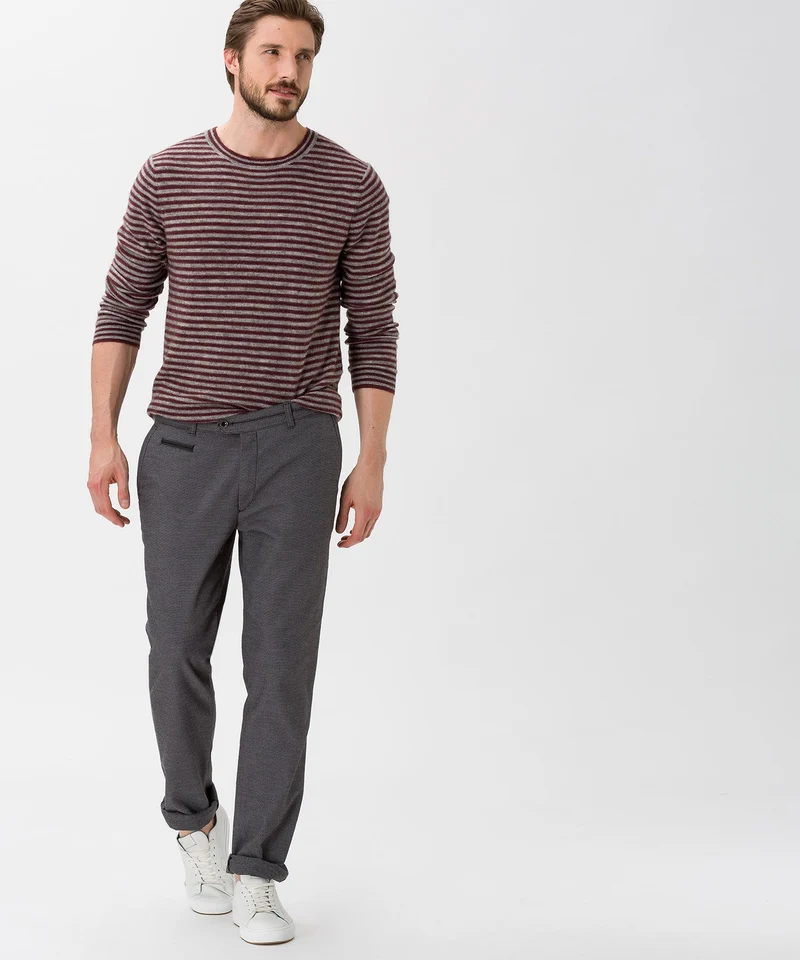 Brax Stoffhose graphite