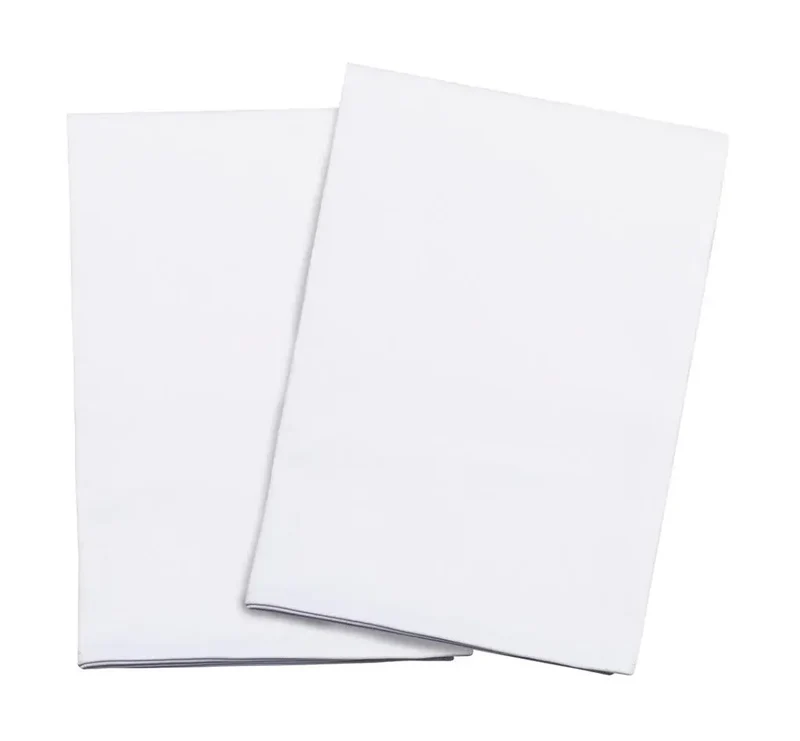 Unicoloured dish and cleaning cloth (10-pack)