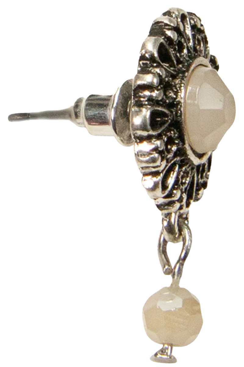 Damen Ohrstecker mit Perlen