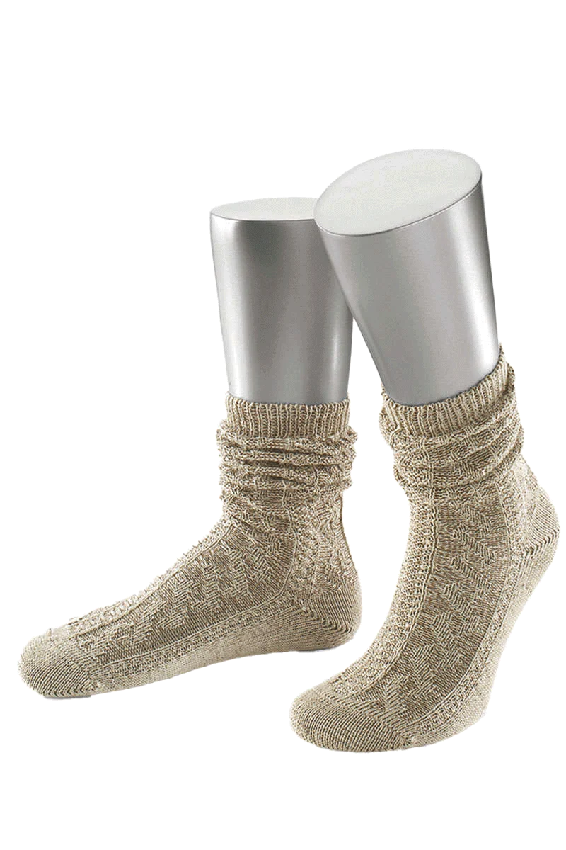 Lederhosenset kurz mit Träger hellbraun
