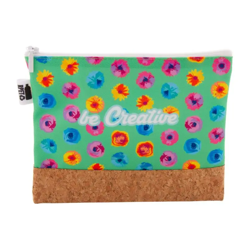 CreaBeauty Cork M RPET Kosmetiktasche – Mittelgroß & Umweltbewusst