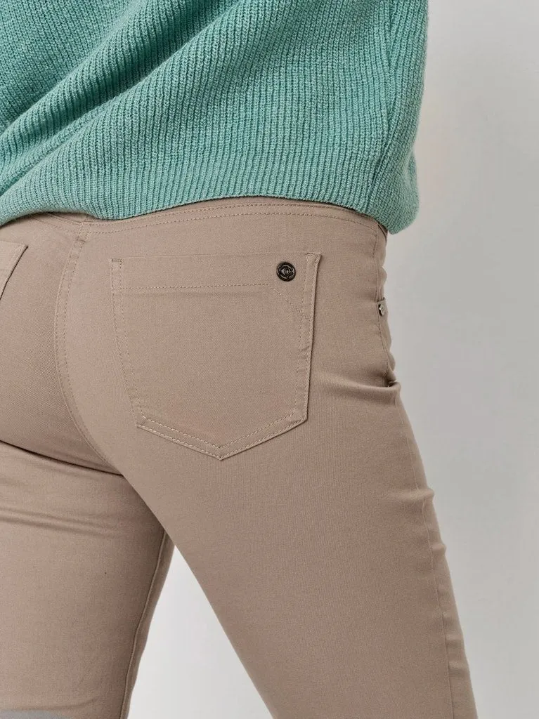 Toni Stretchhose Taupe