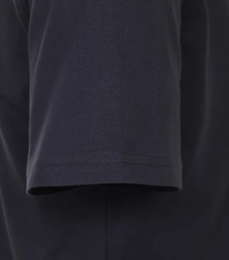 Casa Moda Rundhals T-Shirt Blau